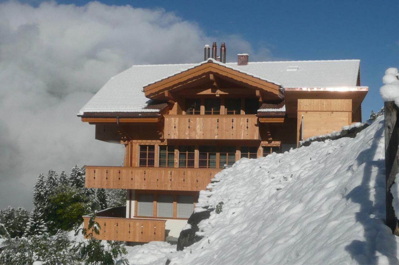 Holiday Flat #1, Chalet Aberot, Wengen, Switzerland Eksteriør billede